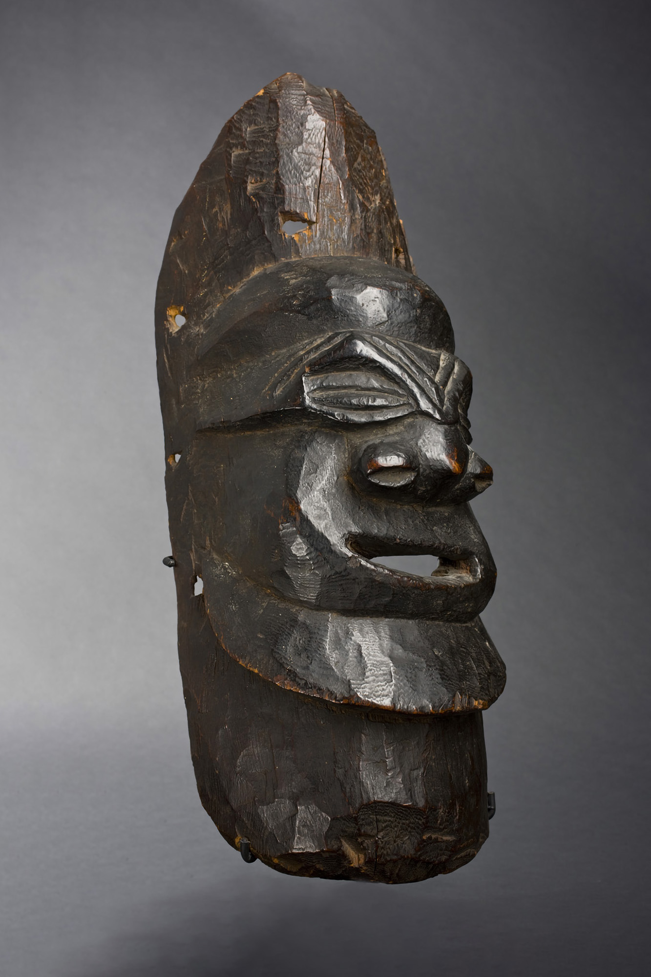 An Important Old Kanak Mask, New Caledonia 18th – 19th Century