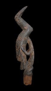 A Fine Old New Guinea Flute Stopper Middle Sepik River Area of Papua New Guinea