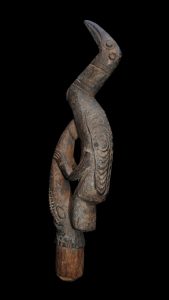 A Fine Old New Guinea Flute Stopper Middle Sepik River Area of Papua New Guinea