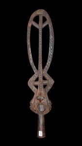 A Fine Old New Guinea Lime Spatula Sepik River Area Papua New Guinea