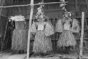 A Fine Old New Guinea Dance Costume Asmat People Northwest Asmat Area West Papua Irian Jaya