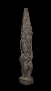 A Fine Old New Guinea Ancestor Figure Ramu River Area Papua New Guinea
