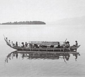 A Fine Old New Guinea Canoe Ornament Geelvink Bay Area West Papua Irian Jaya Indonesia