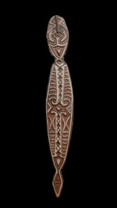 A Fine Old New Guinea Gope Spirit Board Papuan Gulf Area Papua New Guinea