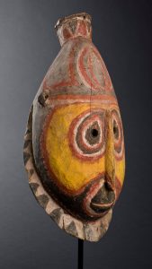 Mask Helmet Abelam People East Sepik Papua New Guinea