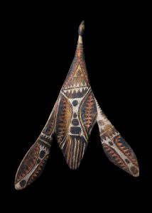 A Fine Old New Guinea Totemic Bird Figure Kupkein Village Upper Sepik River Papua New Guinea