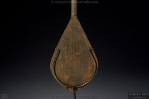 A Superb Old Austral Islands Dance Paddle Austral Islands Polynesia 19th Century