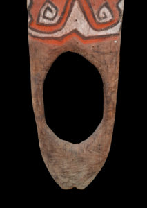 A Superb Old New Guinea Telefomin Cult House Door West Sepik Province Papua New Guinea