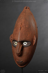 A Superb Old New Guinea Mask Lower Sepik River Area East Sepik Province Papua New Guinea