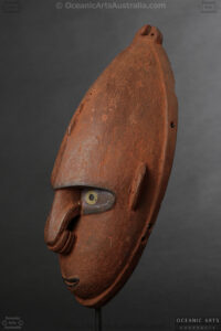 A Superb Old New Guinea Mask Lower Sepik River Area East Sepik Province Papua New Guinea