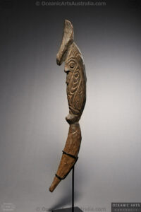 A Fine Old New Guinea Spirit Figure Upper Karawari River East Sepik Province Papua New Guinea