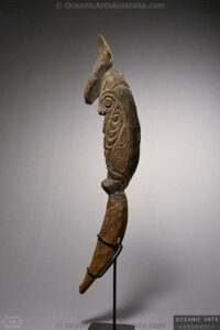 A Fine Old New Guinea Spirit Figure Upper Karawari River East Sepik Province Papua New Guinea