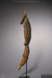 A Fine Old New Guinea Spirit Figure Upper Karawari River East Sepik Province Papua New Guinea