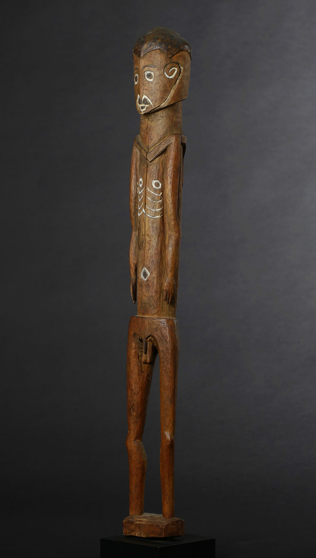 A Fine Old New Guinea Ancestor Figure Humboldt Bay Area West Papua Irian Jaya Indonesia