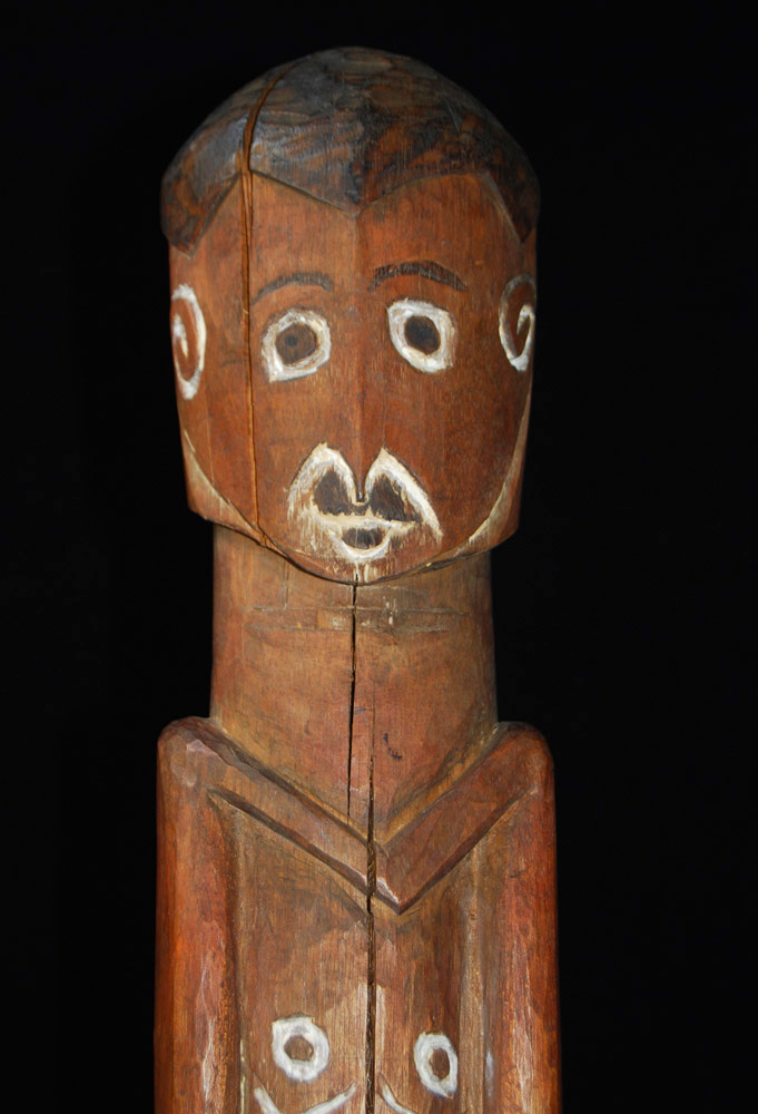 A Fine Old New Guinea Ancestor Figure Humboldt Bay Area West Papua Irian Jaya Indonesia