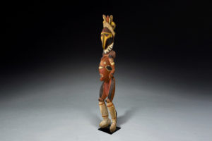 A Fine Old Spirit Figure Abelam People East Sepik Province Papua New Guinea