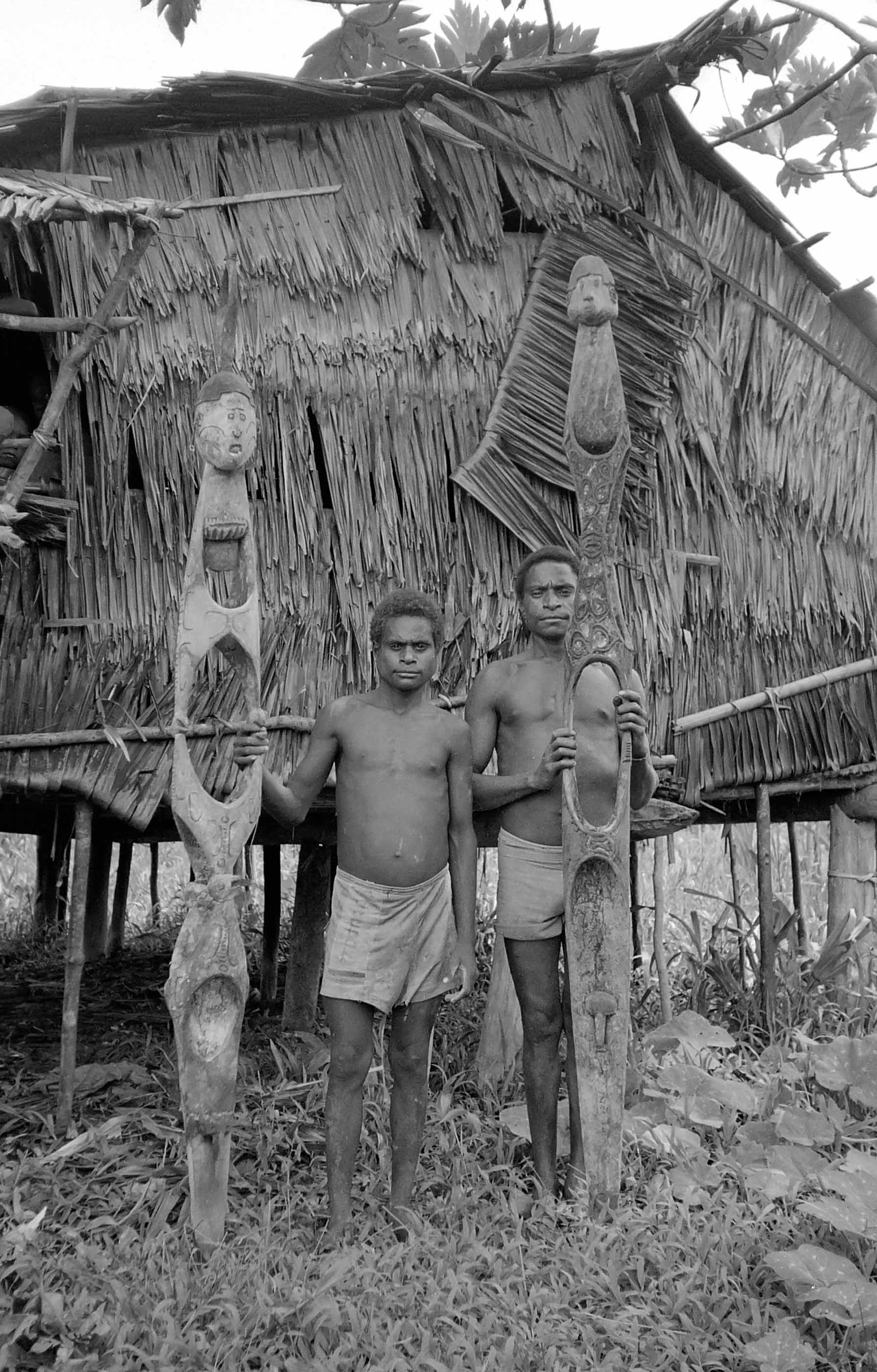 Omu Ceremonial Figure, Asmat People, West Papua Irian Jaya Indonesia