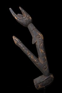 A Fine Old New Guinea Canoe Prow Ornament Asmat People West Papua Irian Jaya Indonesia