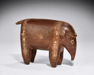 Old Massim Pig Carving Milne Bay Province Papua New Guinea Ex Nora Heysen