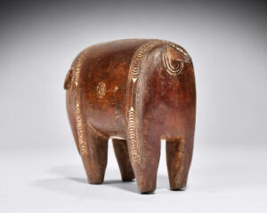 Old Massim Pig Carving Milne Bay Province Papua New Guinea Ex Nora Heysen