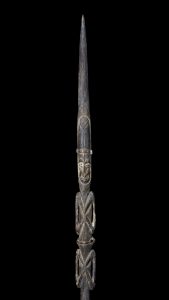 A Fine Old New Guinea Spear Finial Abelam People East Sepik Papua New Guinea