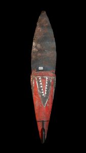 A Fine Old New Guinea Obsidian Bladed Dagger Admiralty Islands Manus Province Papua New Guinea