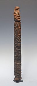 A Fine Old New Guinea Ancestor Figure Asmat People West Papua Irian Jaya Indonesia