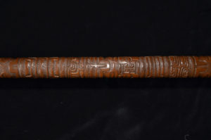 A Superb Old Marquesas Islands U’u’ War Club French Polynesia 19th Century