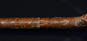 A Superb Old Marquesas Islands U’u’ War Club French Polynesia 19th Century