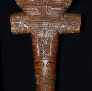 A Superb Old Marquesas Islands U’u’ War Club French Polynesia 19th Century