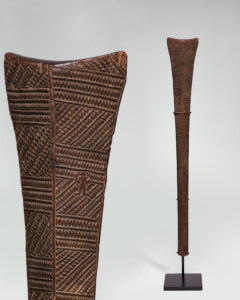 Superb Old Tongan Islands Polynesian War Clubs 19th Century