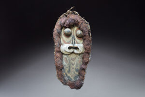 A Fine Old New Guinea Gable Mask off a Ceremonial House Middle Sepik Area Papua New Guinea