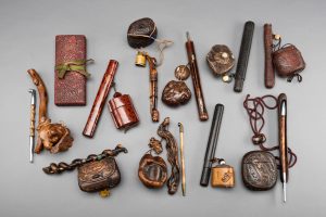 A Fine Collection of Japanese Smoking Implements from the 19th Century