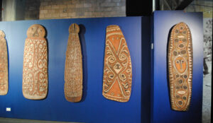 A Fine Old New Guinea War Shield, Wahgi Valley, Western Highlands Papua New Guinea