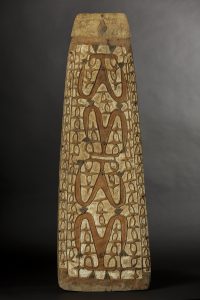 A Fine Old New Guinea Shield Asmat People West Papua Irian Jaya Indonesia