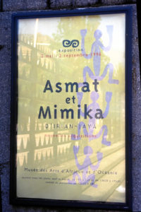 Asmat and Mimika Art at The National Museum in Paris France