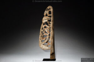 A Superb Old New Guinea Asmat Canoe Prow Ornament West Papua Irian Jaya Indonesia