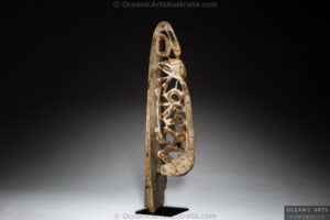 A Superb Old New Guinea Asmat Canoe Prow Ornament West Papua Irian Jaya Indonesia