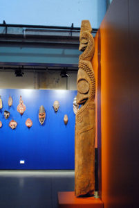 A Superb Old Vanuatu Slit Gong Drum Ambrym Island in Vanuatu