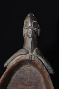 A Superb Old New Guinea Pigment Dish Sepik River Area East Sepik Province Papua New Guinea
