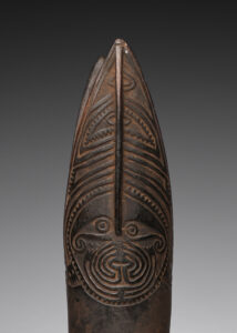 A Superb Old New Guinea Drum Papuan Gulf Area South Coast Papua New Guinea