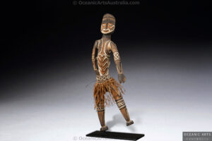 A Fine Old New Guinea Imunu Spirit Figure Papuan Gulf Area Papua New Guinea