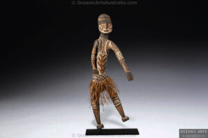 A Fine Old New Guinea Imunu Spirit Figure Papuan Gulf Area Papua New Guinea