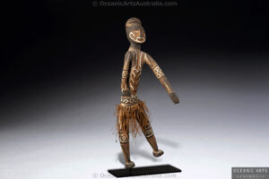 A Fine Old New Guinea Imunu Spirit Figure Papuan Gulf Area Papua New Guinea