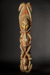 A Fine Old New Guinea Ancestor Figure Abelam People East Sepik Province Papua New Guinea