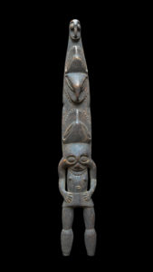 A Fine Old New Guinea Ancestral Spirit Figure Goam River Ramu Area Madang Province Papua New Guinea