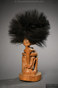 A Superb Old New Guinea Kowar Ancestor Figure from Geelvink Bay West Papua Irian Jaya Indonesia