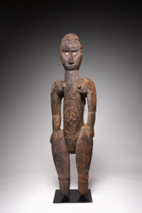 A Superb Old New Guinea Ancestor Figure Upper Sepik River Papua New Guinea