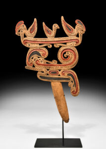 Fine Old Massim Canoe Ornament, Milne Bay Province Papua New Guinea