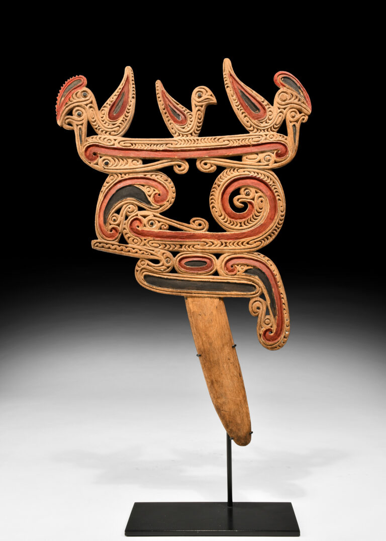 Fine Old Massim Canoe Ornament, Milne Bay Province Papua New Guinea